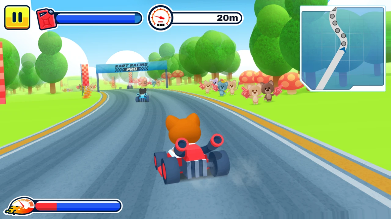 Kart Racing Pro gameplay screenshot