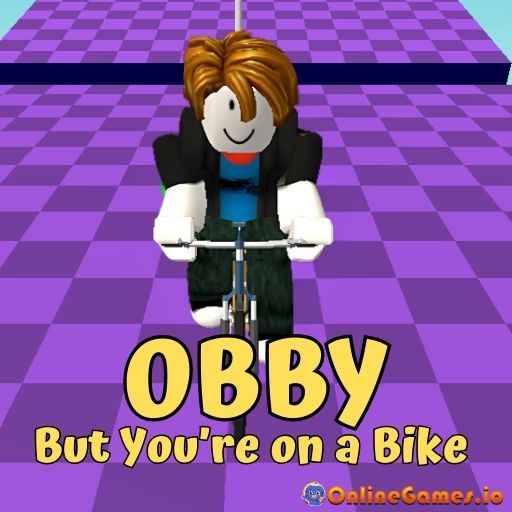 Obby But You're on a Bike