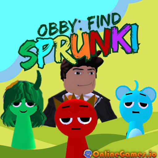 Obby Find Sprunki Free Online Game