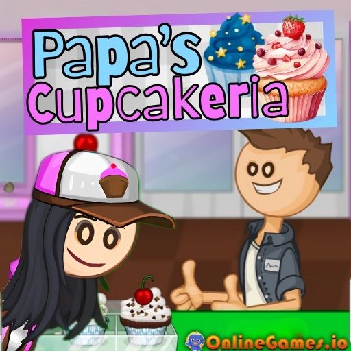 Papa's Cupcakeria Game Play Online